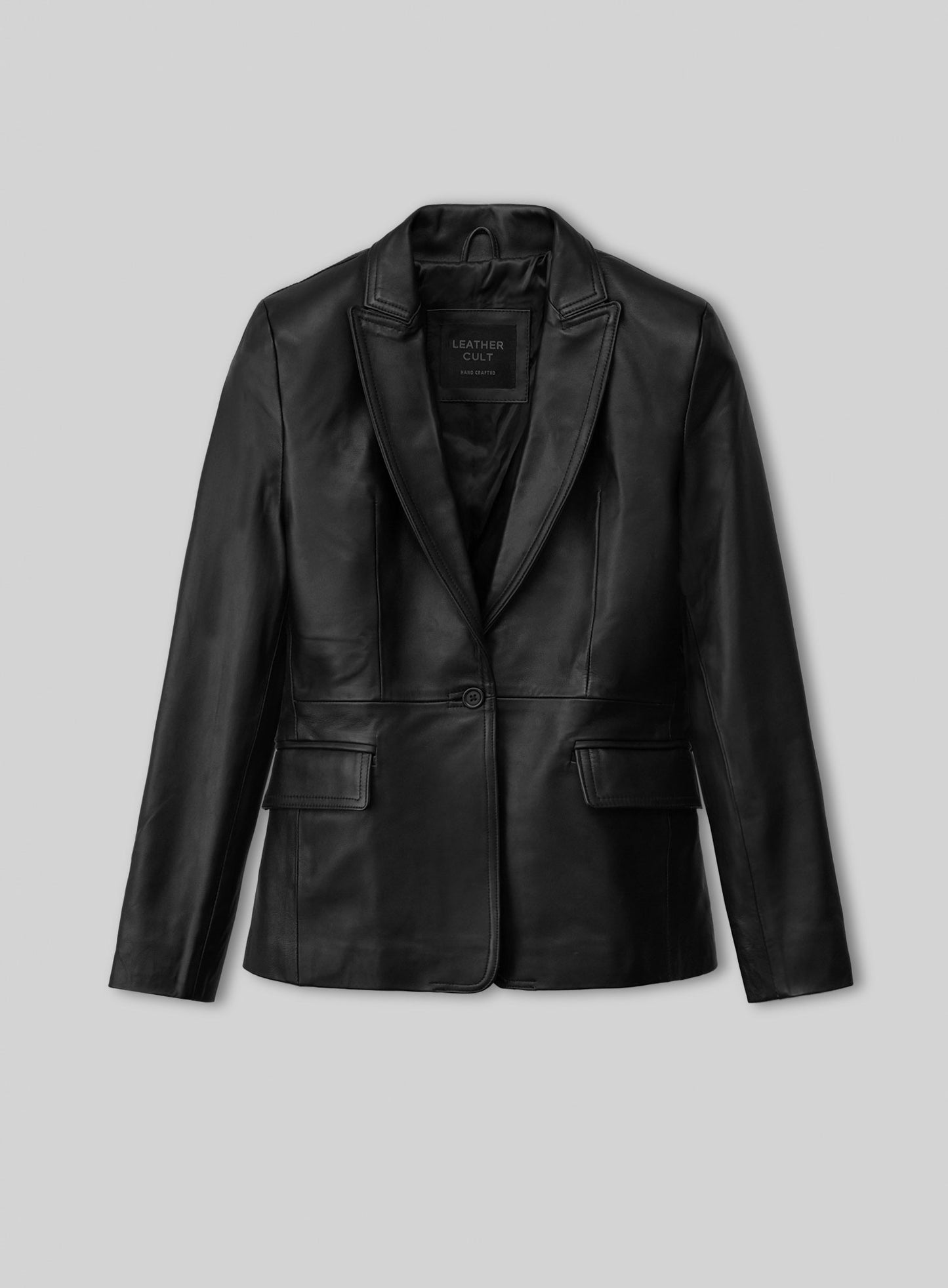 Scarlett Johansson The Winter Soldier Leather Blazer