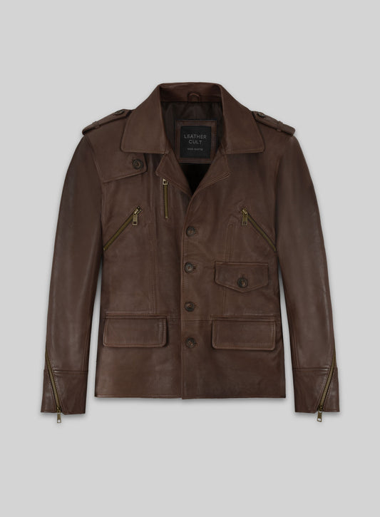 Scott Adkins The Expendables 2 Leather Jacket