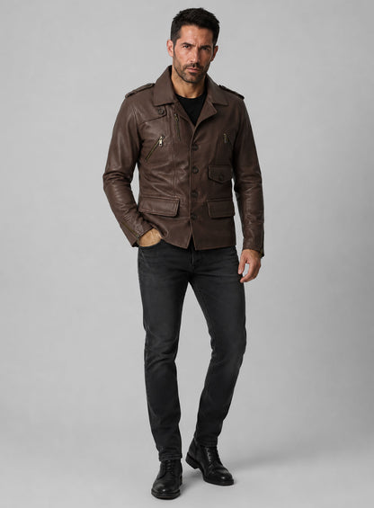 Scott Adkins The Expendables 2 Leather Jacket