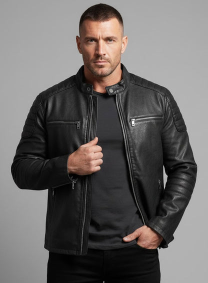 Scott Adkins Accident Man Leather Jacket