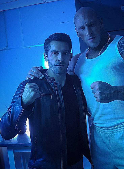 Scott Adkins Accident Man Leather Jacket - LeatherCult