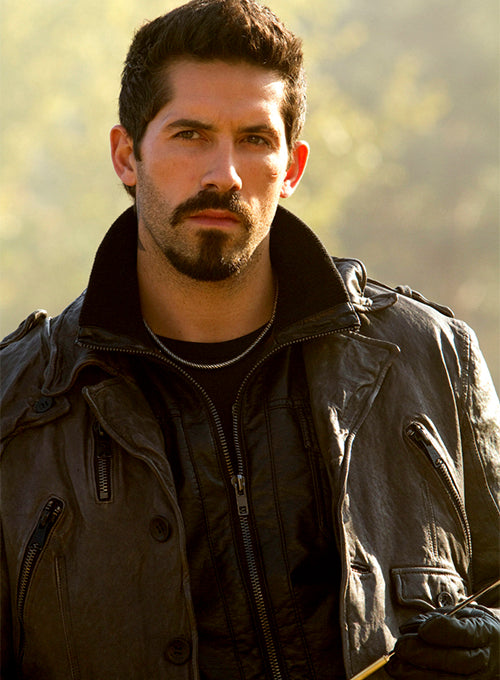 Scott Adkins The Expendables 2 Leather Jacket - LeatherCult