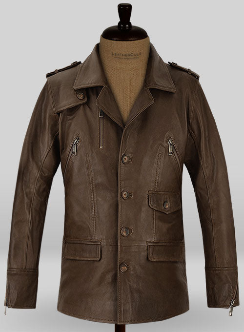 Scott Adkins The Expendables 2 Leather Jacket - LeatherCult