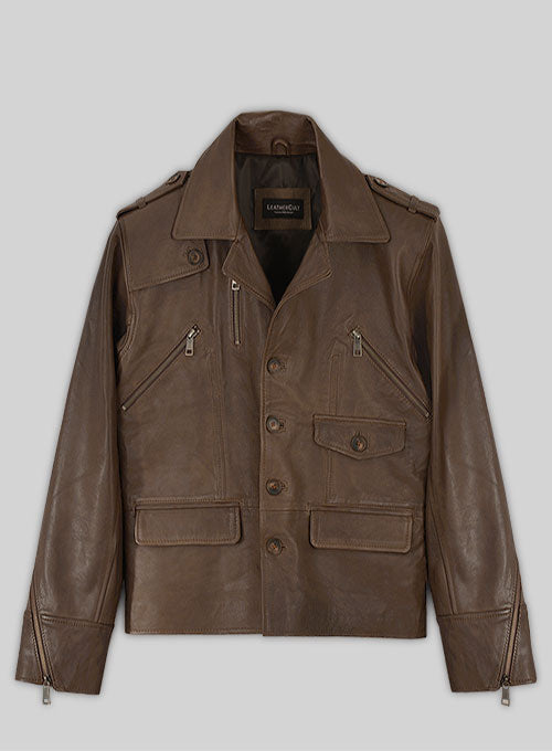 Scott Adkins The Expendables 2 Leather Jacket - LeatherCult