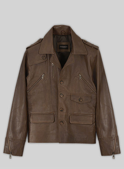 Scott Adkins The Expendables 2 Leather Jacket - LeatherCult