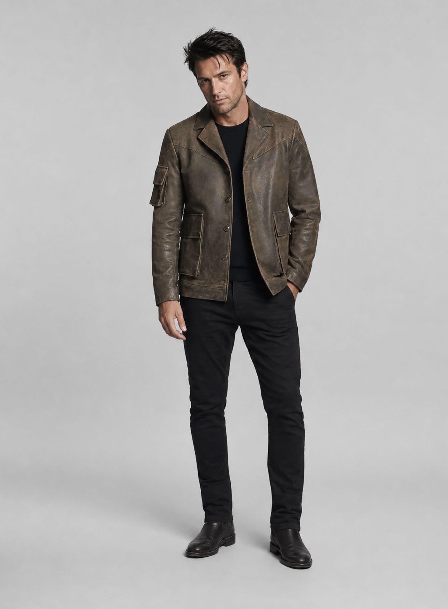 Scott Speedman Underworld: Evolution Leather Blazer