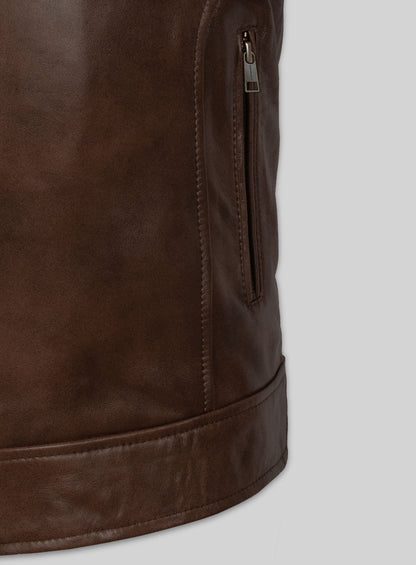 Scott Eastwood Overdrive Leather Jacket