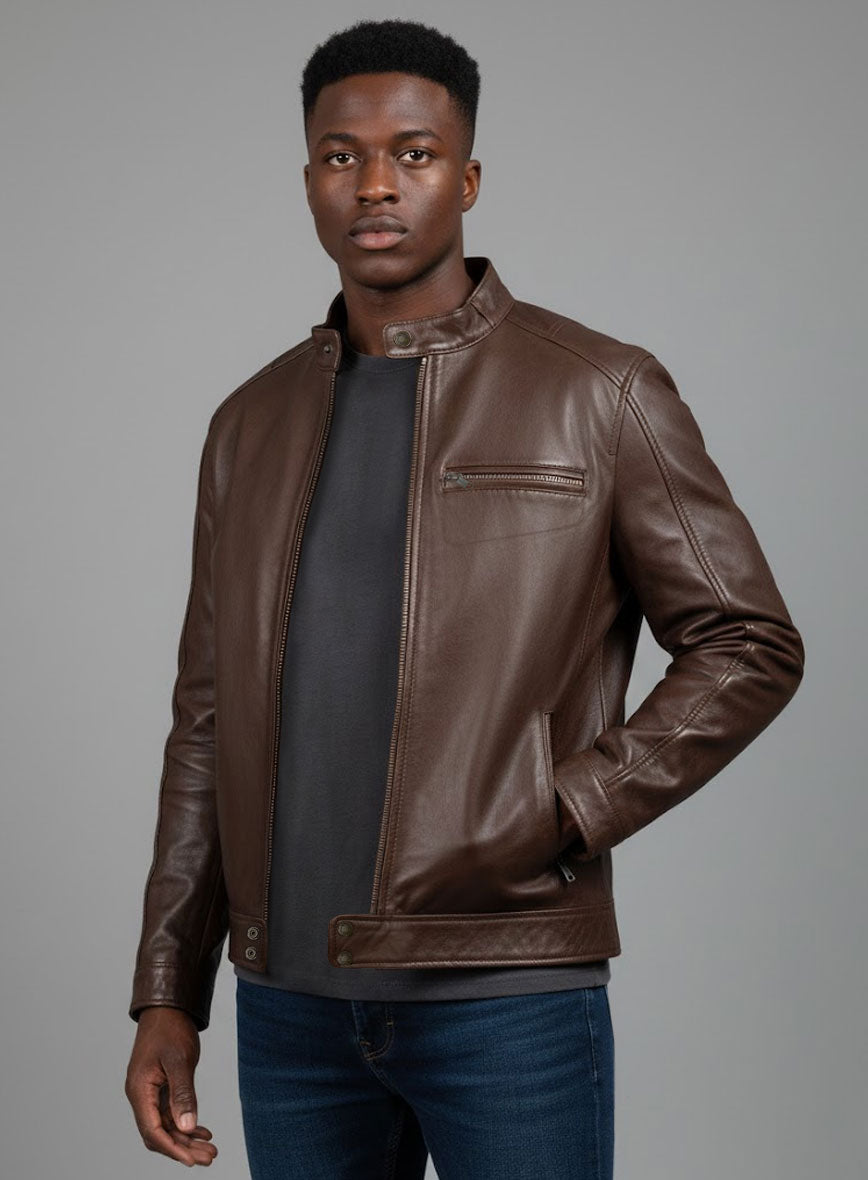 Scott Eastwood Overdrive Leather Jacket
