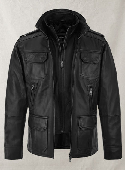 Sean Bean Cleanskin Leather Jacket - LeatherCult