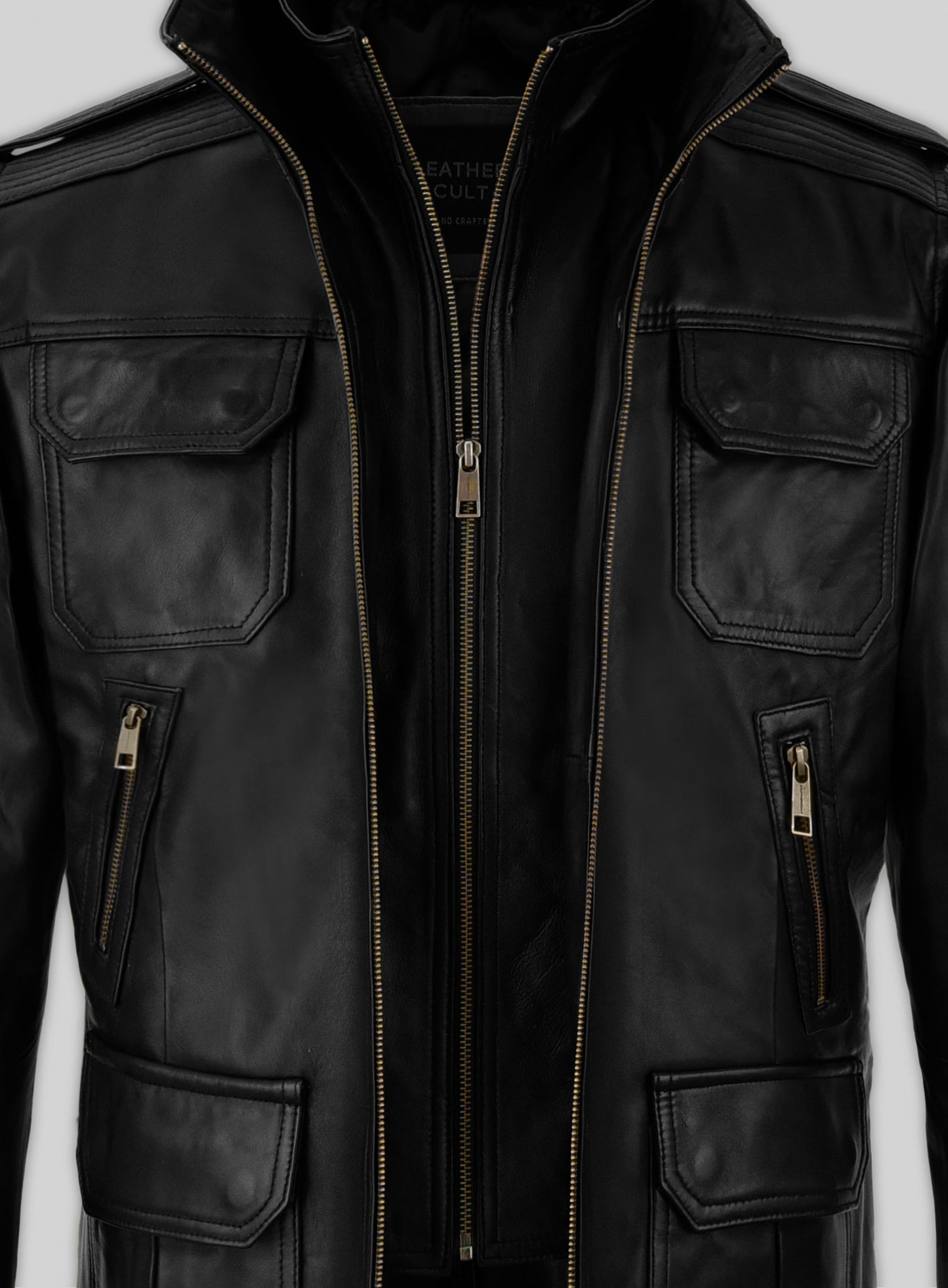 Sean Bean Cleanskin Leather Jacket