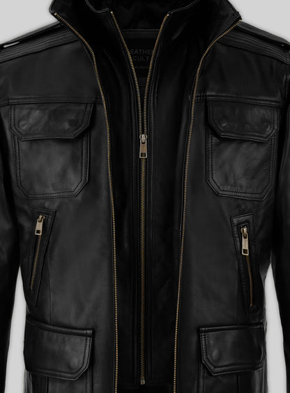 Sean Bean Cleanskin Leather Jacket
