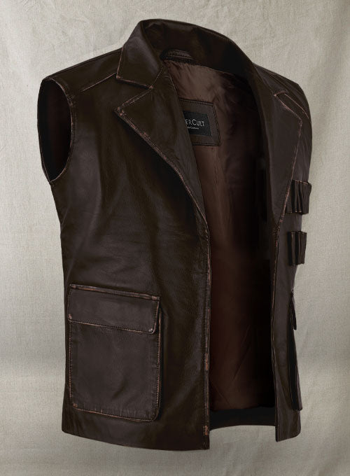 Sean Connery The League of Extraordinary Gentlemen Leather Vest - LeatherCult