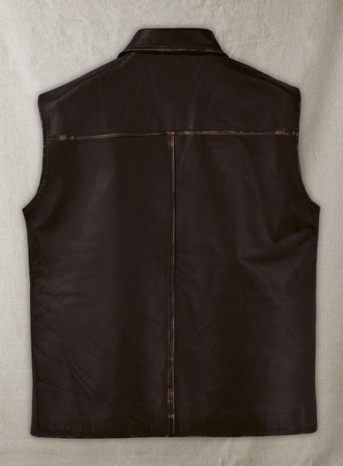 Sean Connery The League of Extraordinary Gentlemen Leather Vest - LeatherCult
