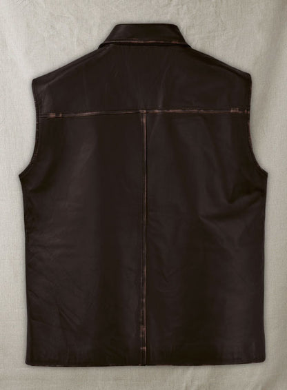 Sean Connery The League of Extraordinary Gentlemen Leather Vest - LeatherCult