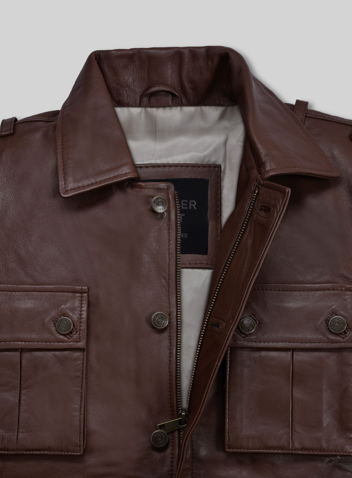 Sebastian Stan A Different Man Leather Jacket