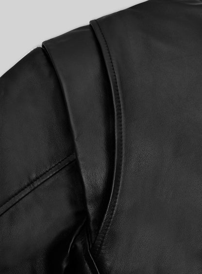Sebastian Stan Leather Jacket