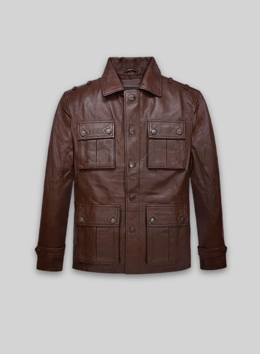 Sebastian Stan A Different Man Leather Jacket