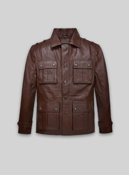 Sebastian Stan A Different Man Leather Jacket