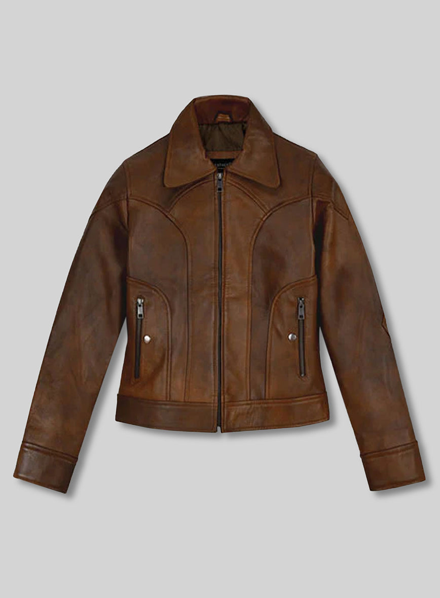 Selena Gomez Coach SS18 Leather Jacket