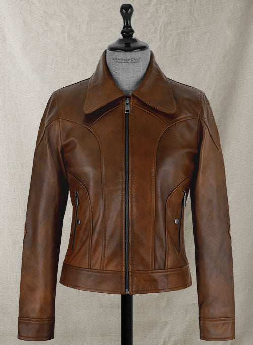Selena Gomez Coach SS18 Leather Jacket - LeatherCult