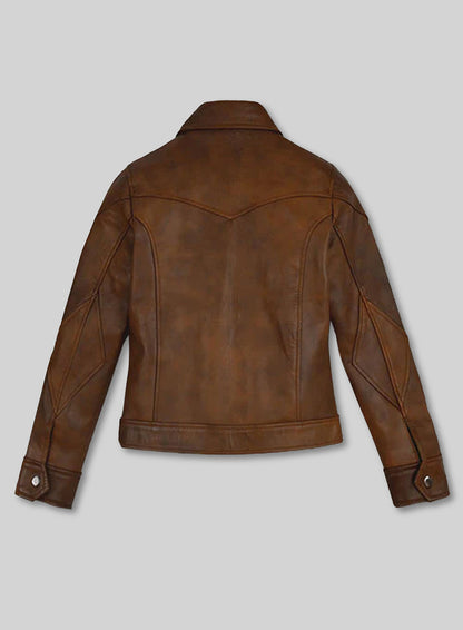 Selena Gomez Coach SS18 Leather Jacket