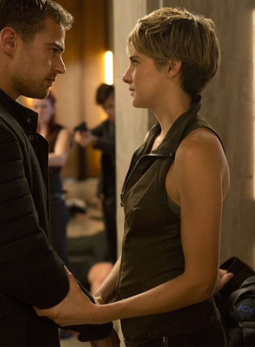 Shailene Woodley Insurgent Leather Vest - LeatherCult