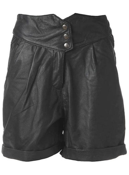 Leather Cargo Shorts Style # 358 - LeatherCult