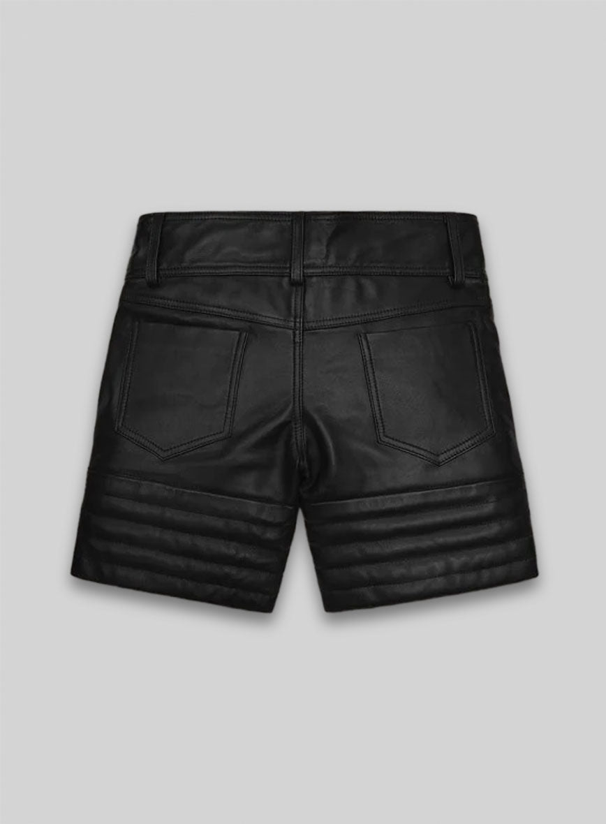 Leather Cargo Shorts Style # 361