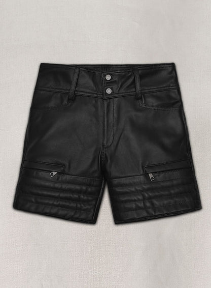Leather Cargo Shorts Style # 361 - LeatherCult