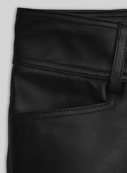 Leather Cargo Shorts Style # 361
