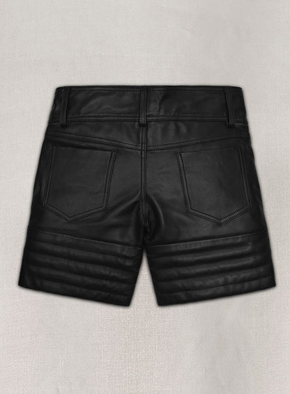 Leather Cargo Shorts Style # 361 - LeatherCult