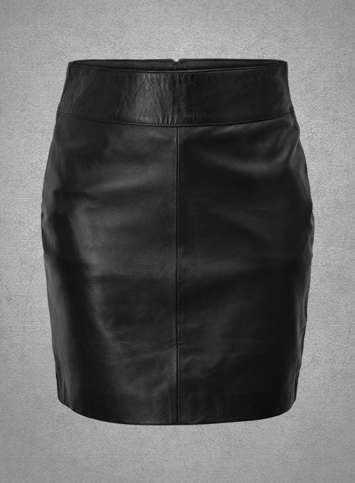 Sofia Vergara Leather Skirt - LeatherCult