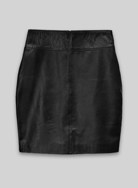 Sofia Vergara Leather Skirt