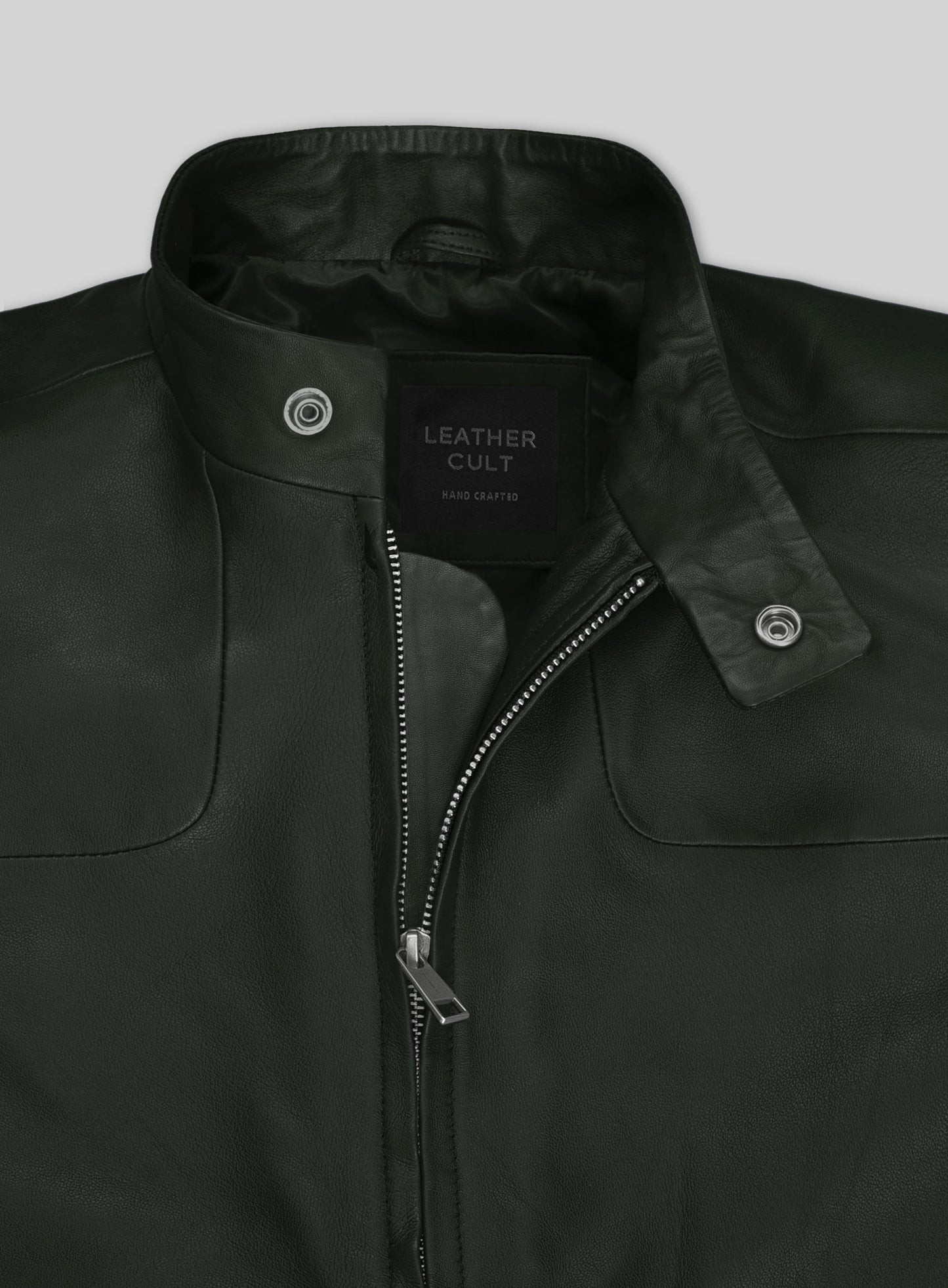 Deep Olive Tom Cruise Fallout Lambskin Leather Jacket