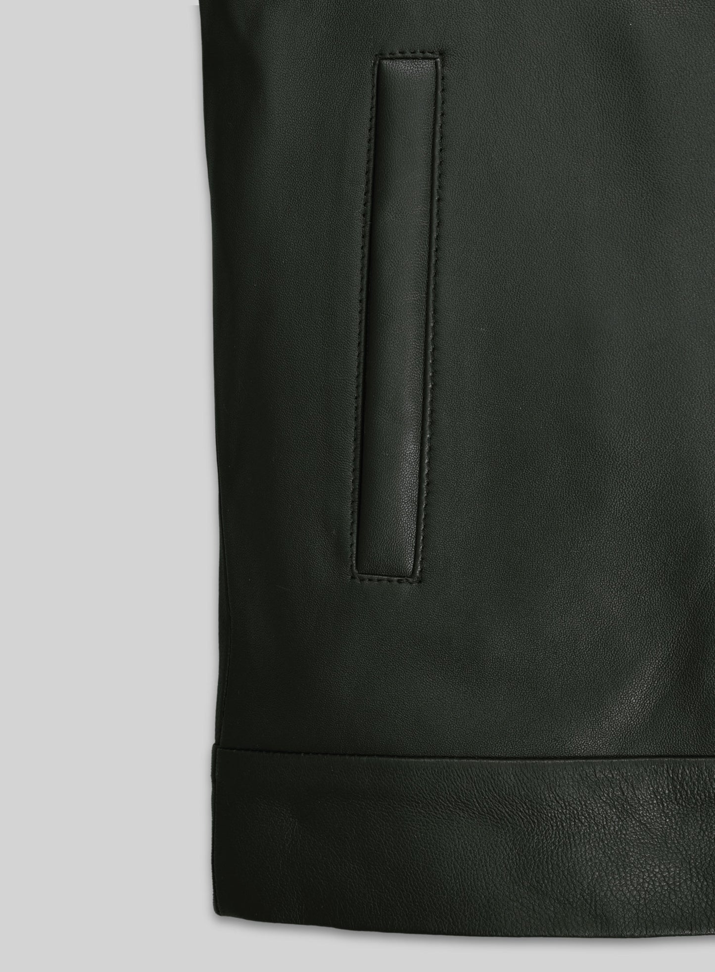 Deep Olive Tom Cruise Fallout Lambskin Leather Jacket