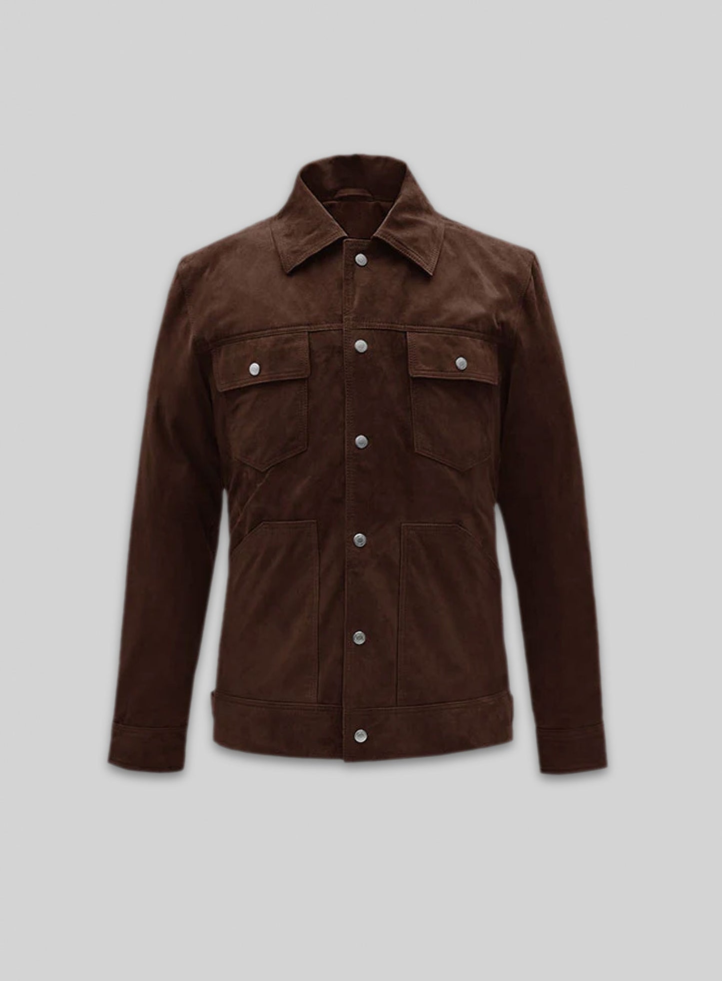 Brown Frodo Suede Leather Jacket