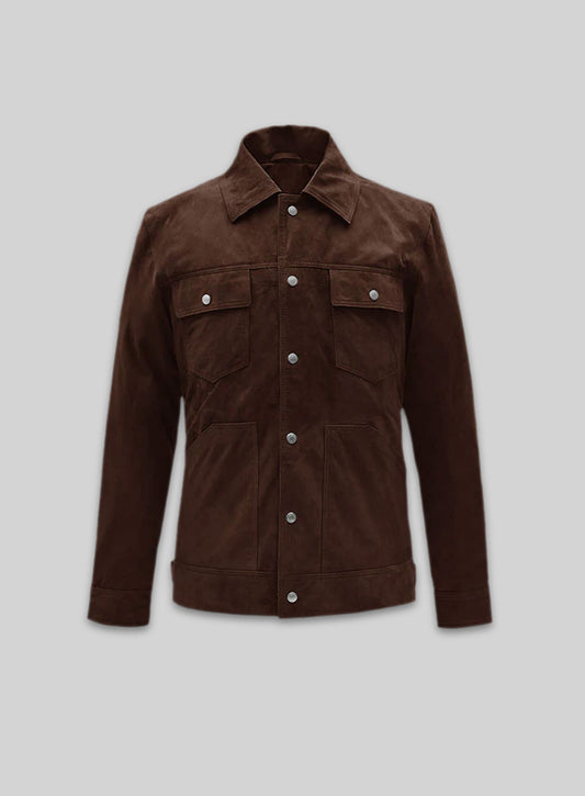 Brown Frodo Suede Leather Jacket