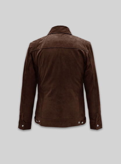 Brown Frodo Suede Leather Jacket
