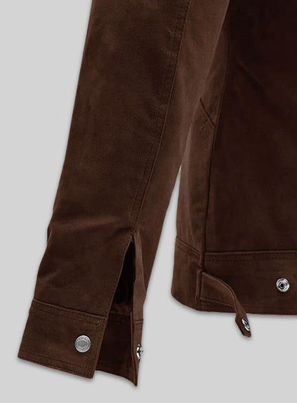 Brown Frodo Suede Leather Jacket