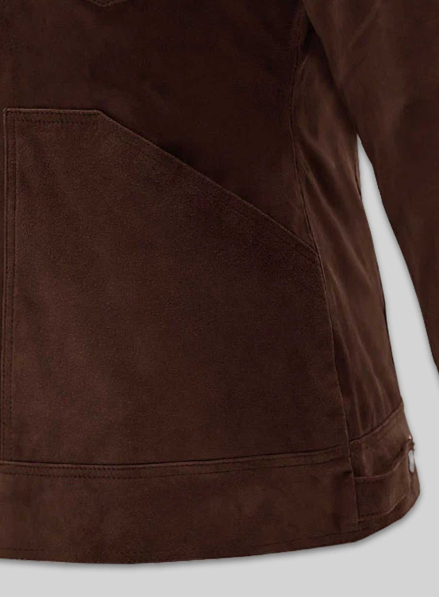 Brown Frodo Suede Leather Jacket