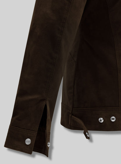 Brown Frodo Suede Leather Jacket
