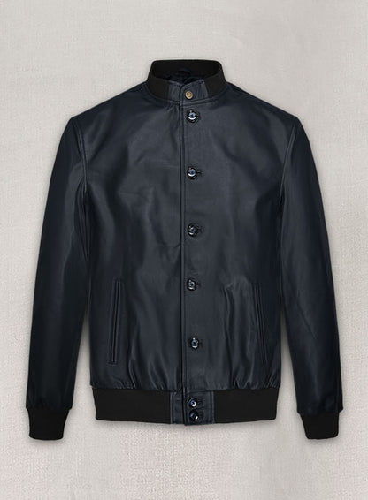 Soft Deep Blue John Cho Leather Jacket #2 - LeatherCult