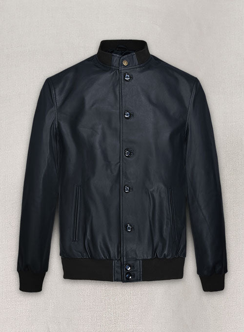 Soft Deep Blue John Cho Leather Jacket #2 - LeatherCult