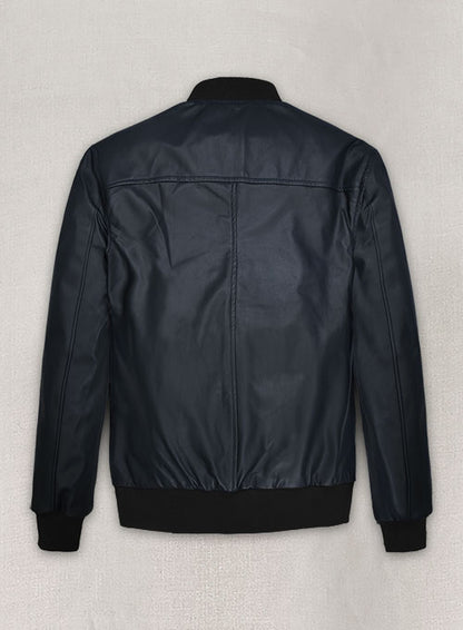 Soft Deep Blue John Cho Leather Jacket #2 - LeatherCult