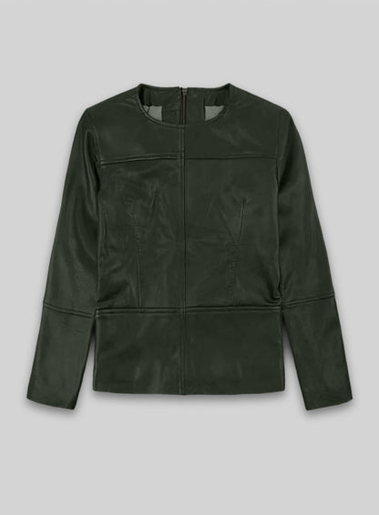 Soft Deep Olive Leather Top Style # 63