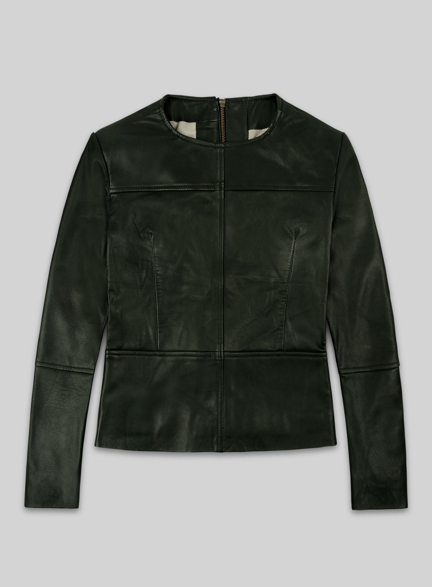 Soft Deep Olive Leather Top Style # 63