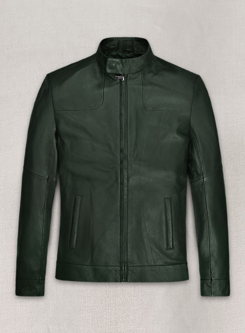 Soft Deep Olive Tom Cruise Fallout Leather Jacket - LeatherCult
