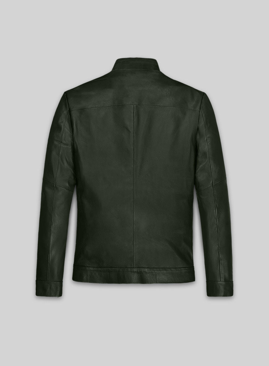 Soft Deep Olive Tom Cruise Fallout Leather Jacket