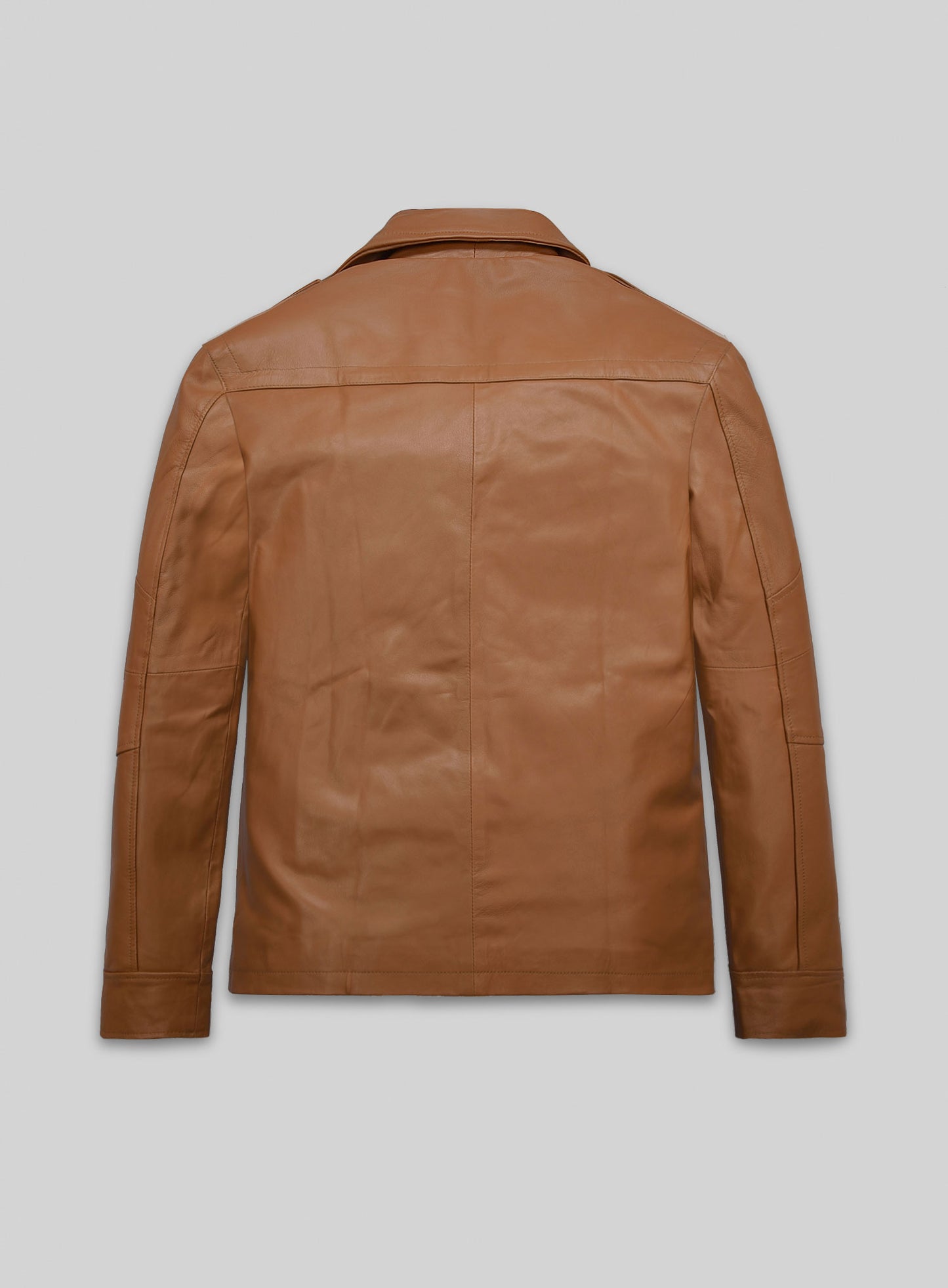Soft Hunter Tan Leather Jacket # 621