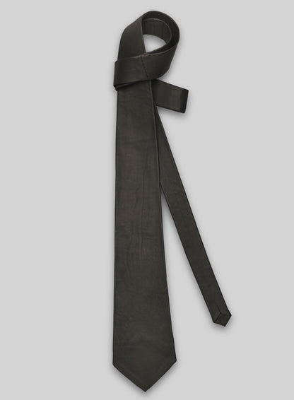 Soft Louis Brown Leather Tie